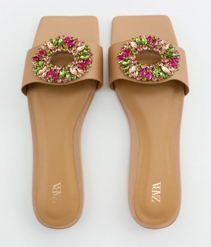 ZARA Square Heel Sandals | Mercari-sgquangbinhtourist.com.vn